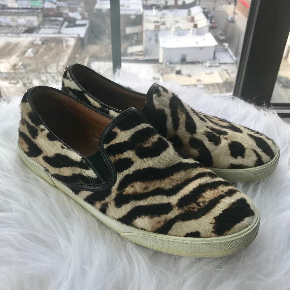 Jimmy Choo's Slip-On Sneakers- Size 6.5